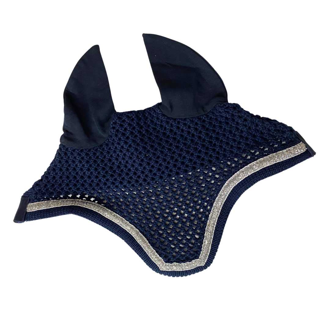 WEISSL Fliegenohren Glitzer, navy, Shetty