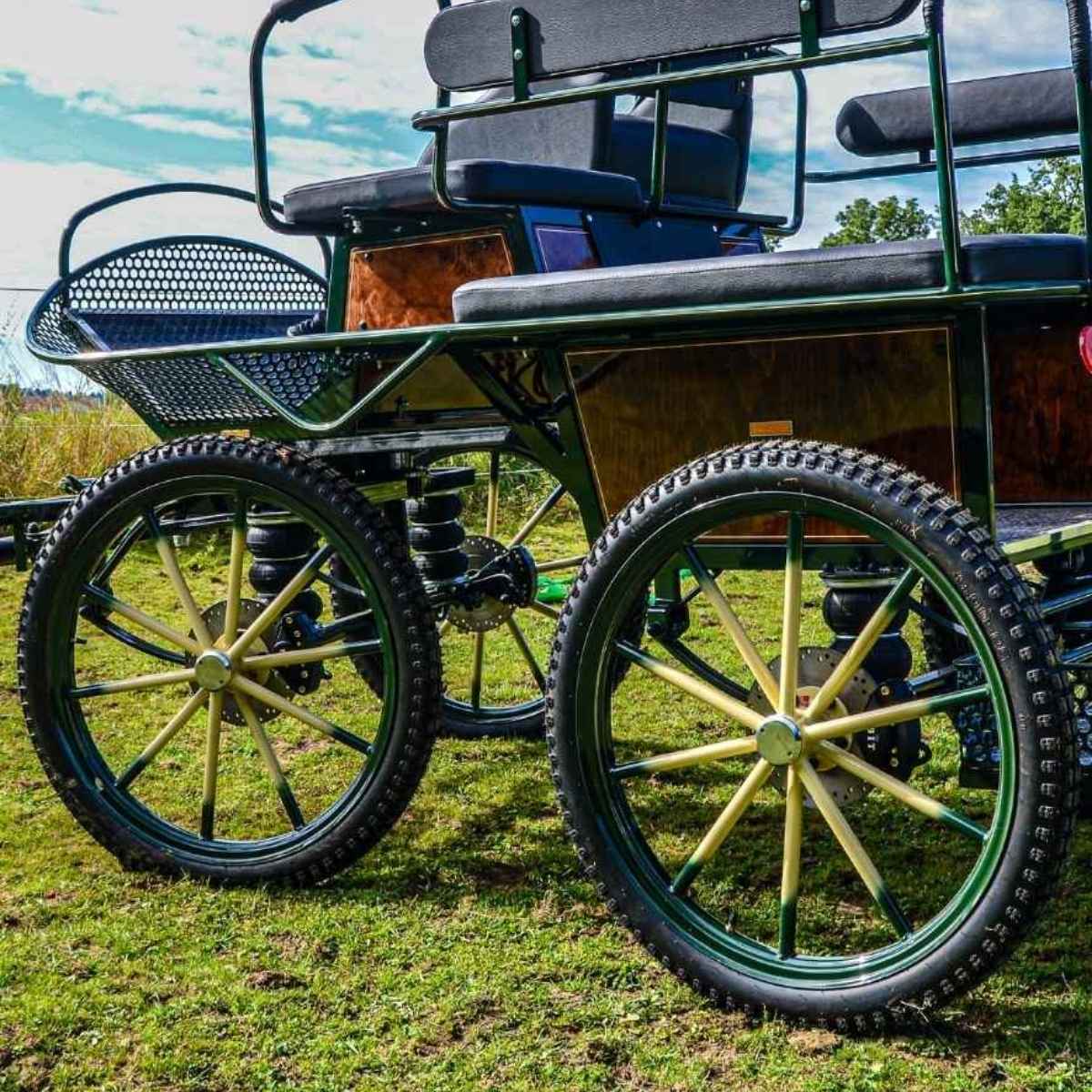 WEISSL Kutschenreifen (Mantel und Schlauch) Crossprofil Luftbereifung (Stück)