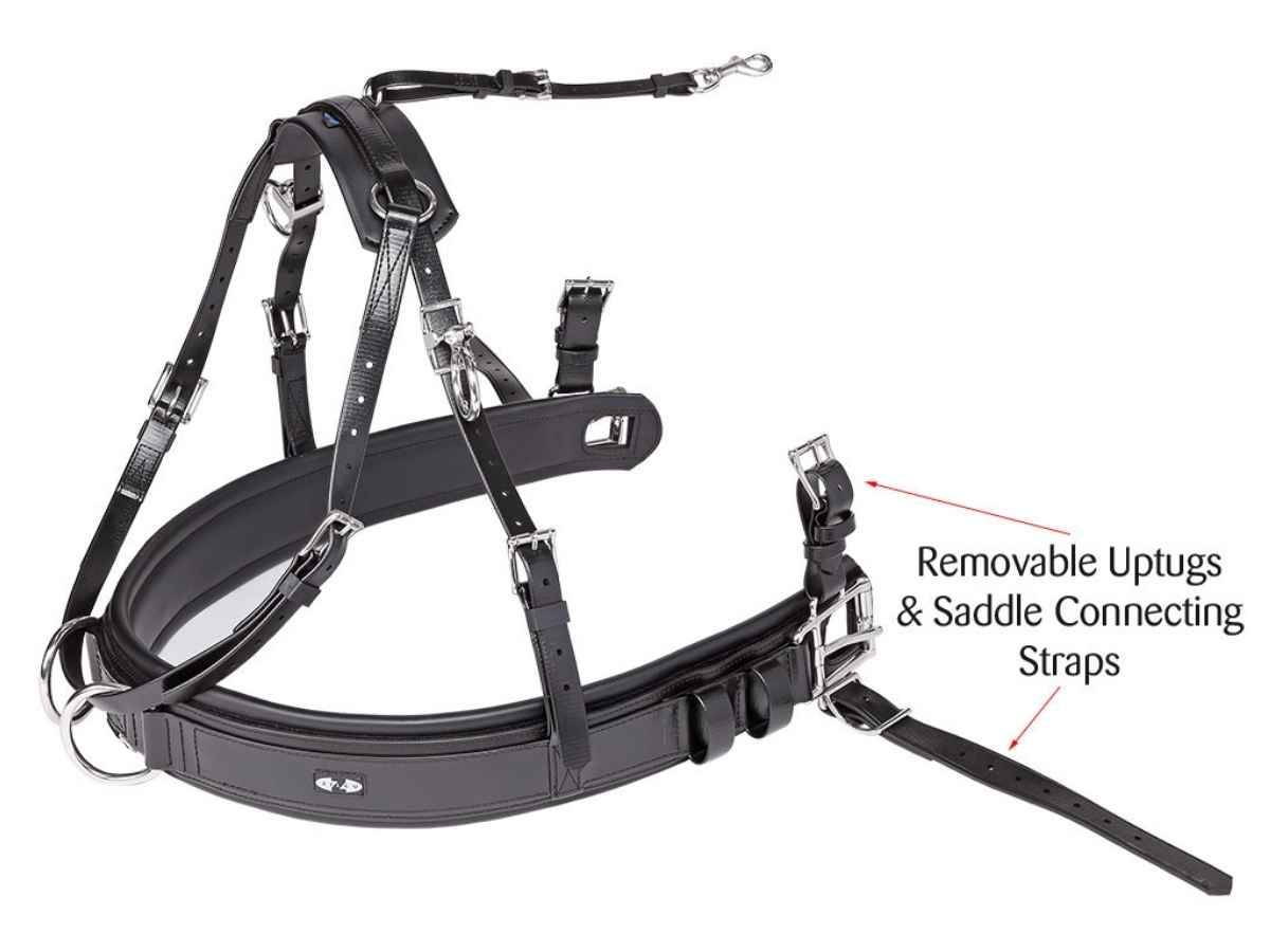 ZILCO Brustblatt Zweispänner ELITE (Einzelteil)