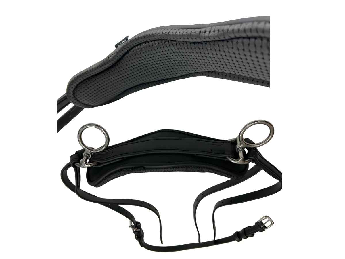 WEISSL Brustblattträger inkl. Halskoppelriemen Zweispänner rechts TECH COMFORT (Einzelteil)