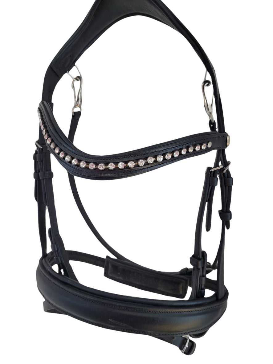 WEISSL Trensenzaum Zaumzeug Reitzaum Classic englisch kombiniert, anatomisch geschnitten