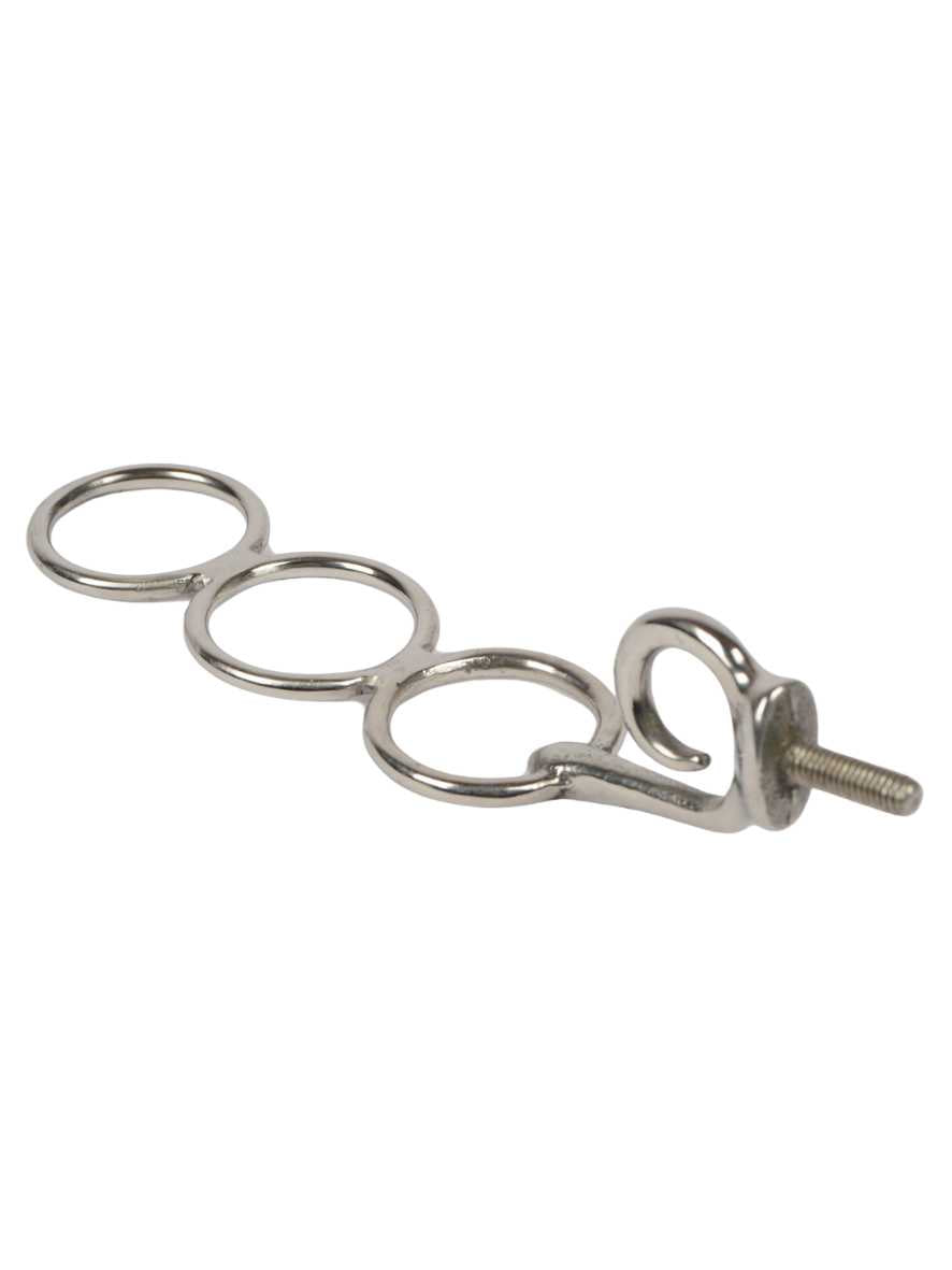 WEISSL Aufsatzhaken mit 3 Ringe (Achtspänner)