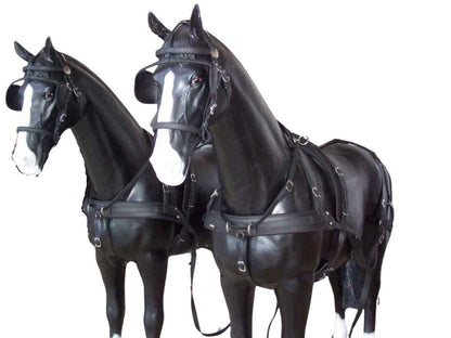 Arden Training Zweispänner Biothane Geschirr mit Hintergeschirr 