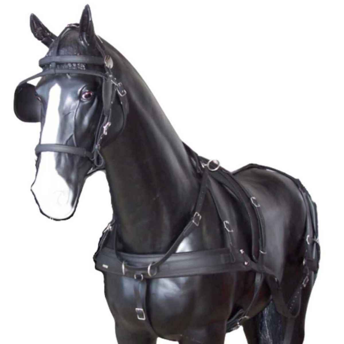 Arden Training Zweispänner Biothane Geschirr mit Hintergeschirr 