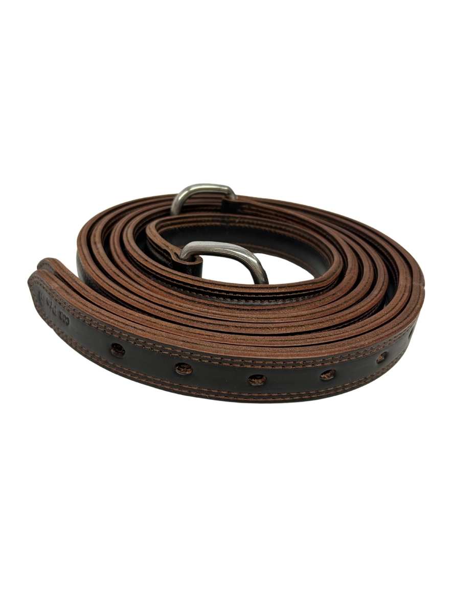 WEISSL Zugstränge mit D-Ring Leder Einspänner PRO