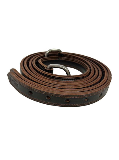 WEISSL Zugstränge mit D-Ring Leder Einspänner PRO