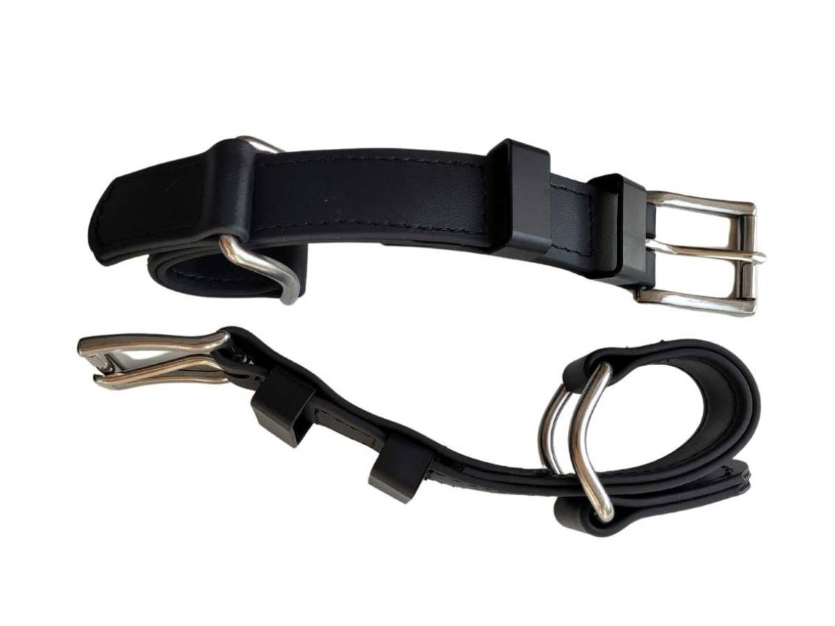 Arden Strangadapter Dressurwickel mit Schnalle Biothane Training (Paar)