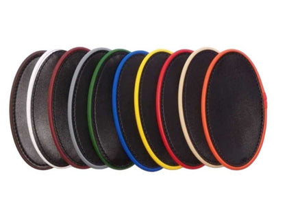 Arden Marathon Biothane Stirnriemen schwarz mit farbigem Keder