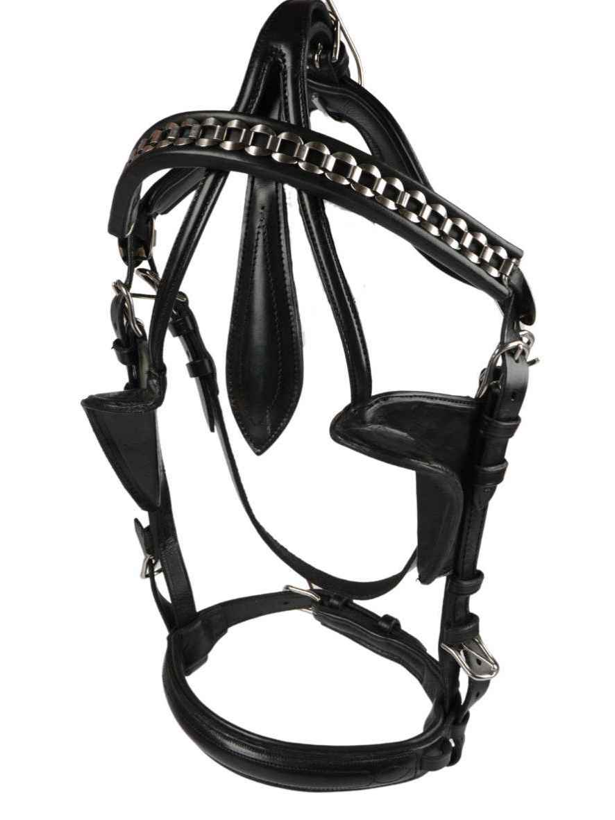 WEISSL Fahrzaum PRO halbe Scheuklappen