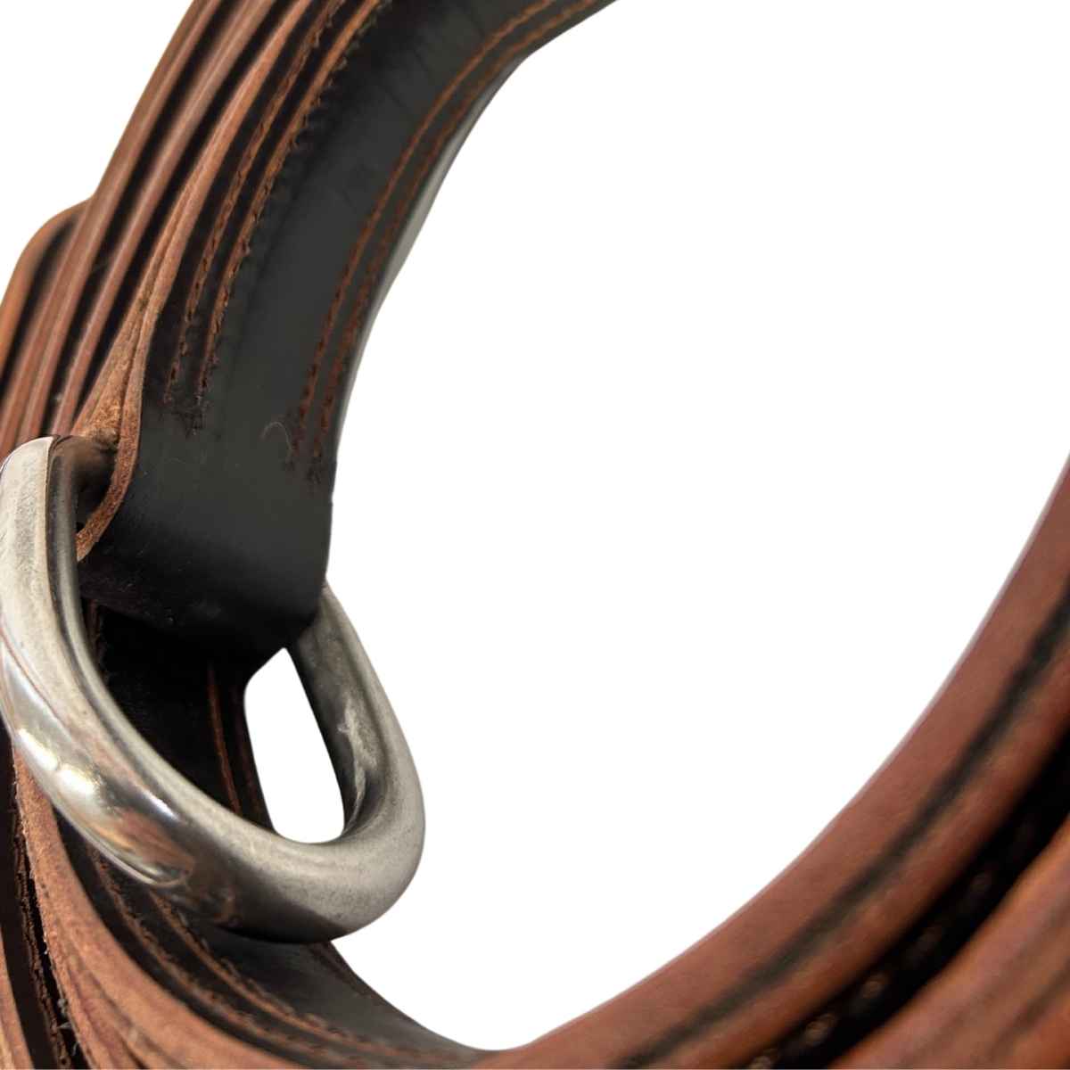 WEISSL Zugstränge mit D-Ring Leder Einspänner PRO