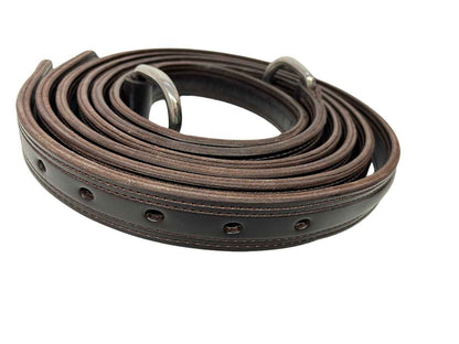 WEISSL Zugstränge mit D-Ring Leder Zweispänner PRO