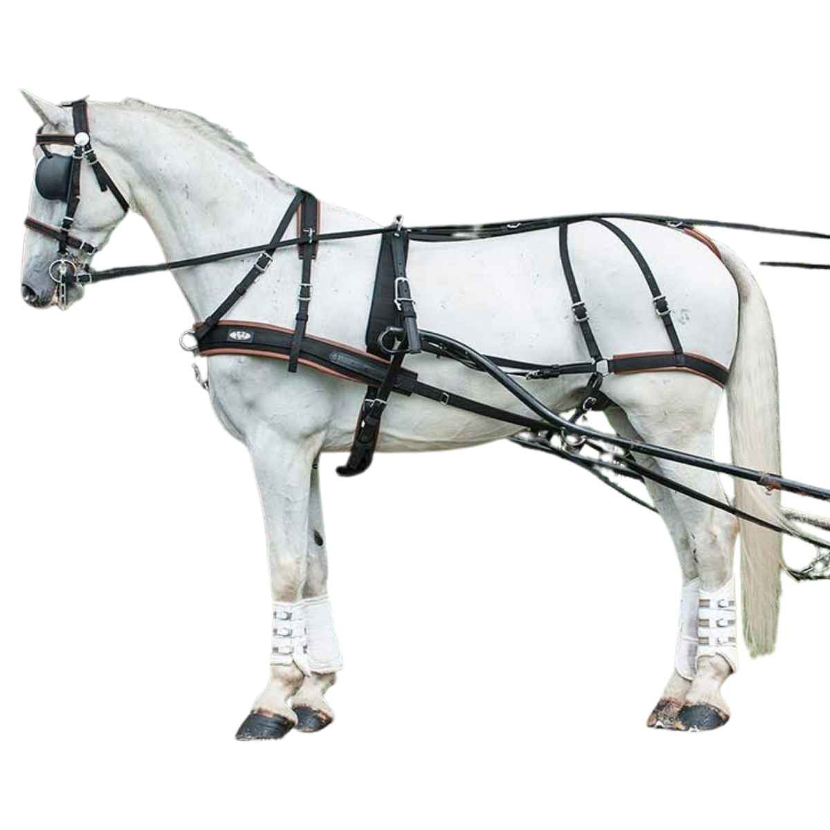 ZILCO Pferdegeschirr Brustblatt Einspänner WEBZ