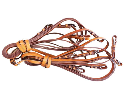 Arden Fahrleine Tandem Leder Super Lux Komplettset 19 mm