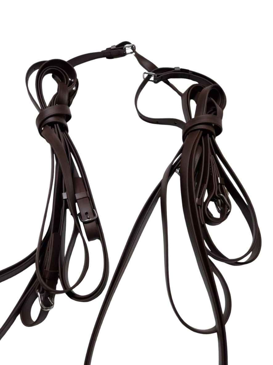 Arden Fahrleine Biothane Sechsspänner Komplettset