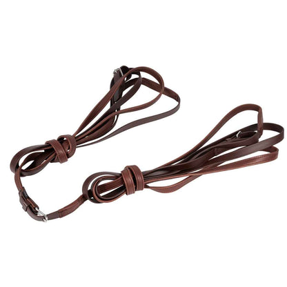 Arden Fahrleine Tandem Biothane Vorderleine mit Softleder-Handstück