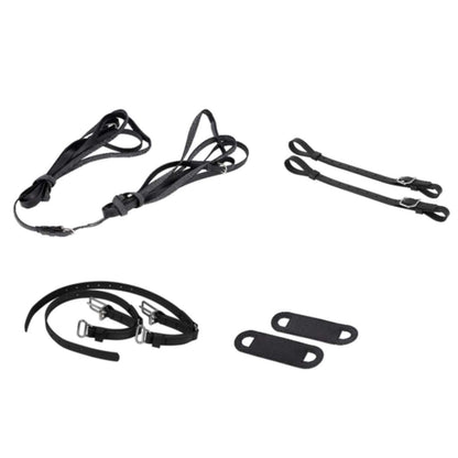 ARDEN Adapter Set Kombigeschirr von Zwei- auf Einspänner ohne Hintergeschirr 