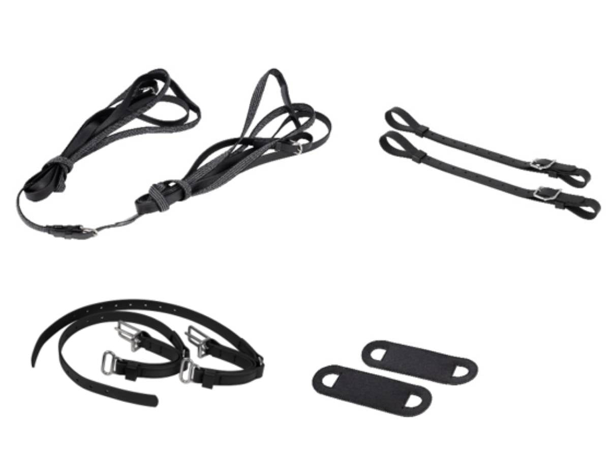 ARDEN Adapter Set Kombigeschirr von Zwei- auf Einspänner ohne Hintergeschirr 