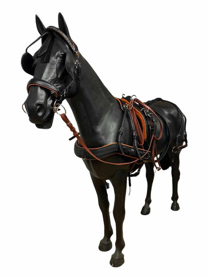 WEISSL Pferdegeschirr Brustblatt Einspänner CLASSIC