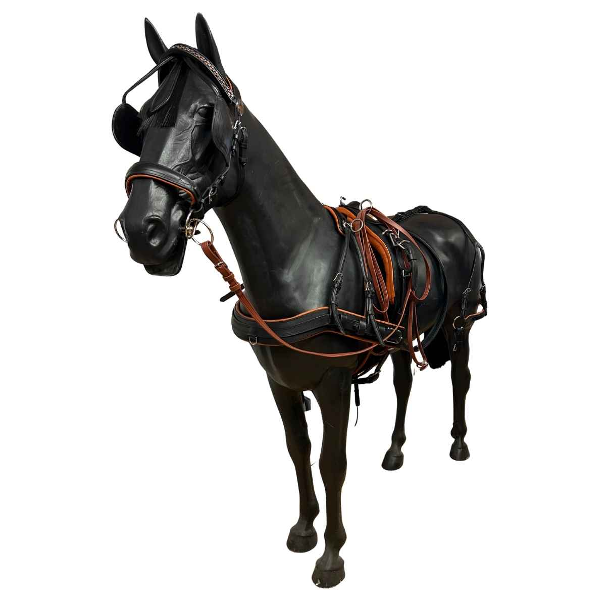 WEISSL Pferdegeschirr Brustblatt Einspänner CLASSIC