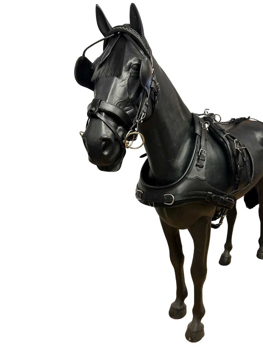 WEISSL Pferdegeschirr Marathon Kummet Einspänner COMBI SPORT