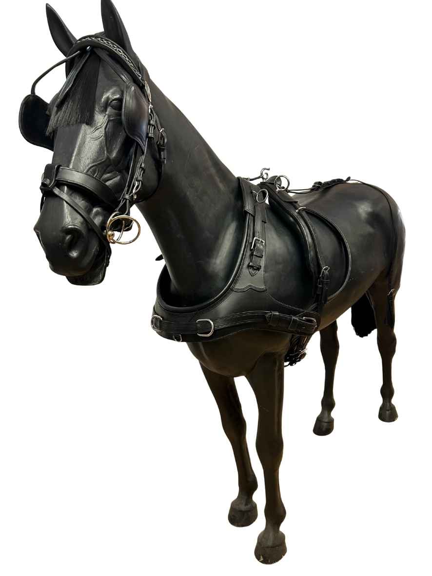 WEISSL Pferdegeschirr Zweispänner Marathon Kummet COMBI SPORT