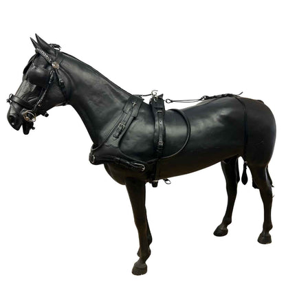 WEISSL Pferdegeschirr Zweispänner Marathon Kummet COMBI SPORT