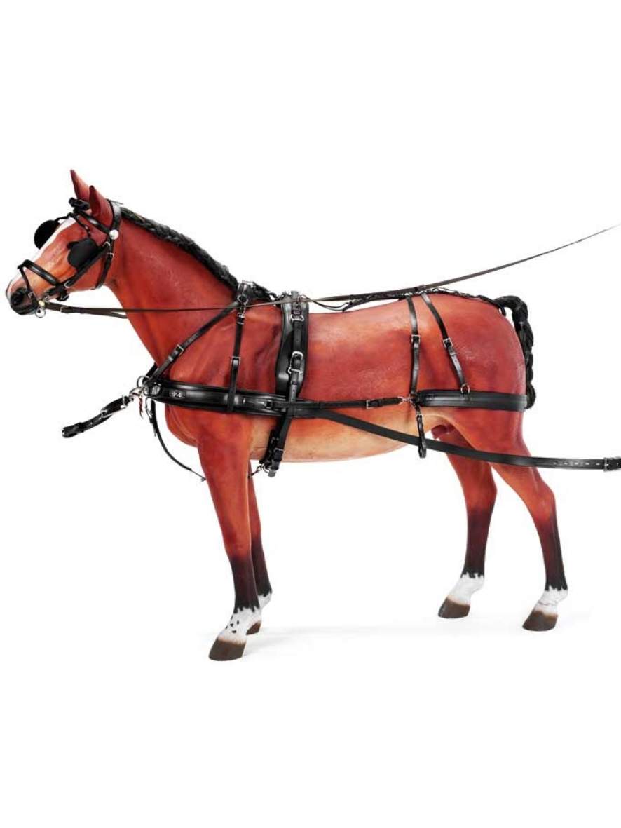 ZILCO Pferdegeschirr Brustblatt Zweispänner ZGB 