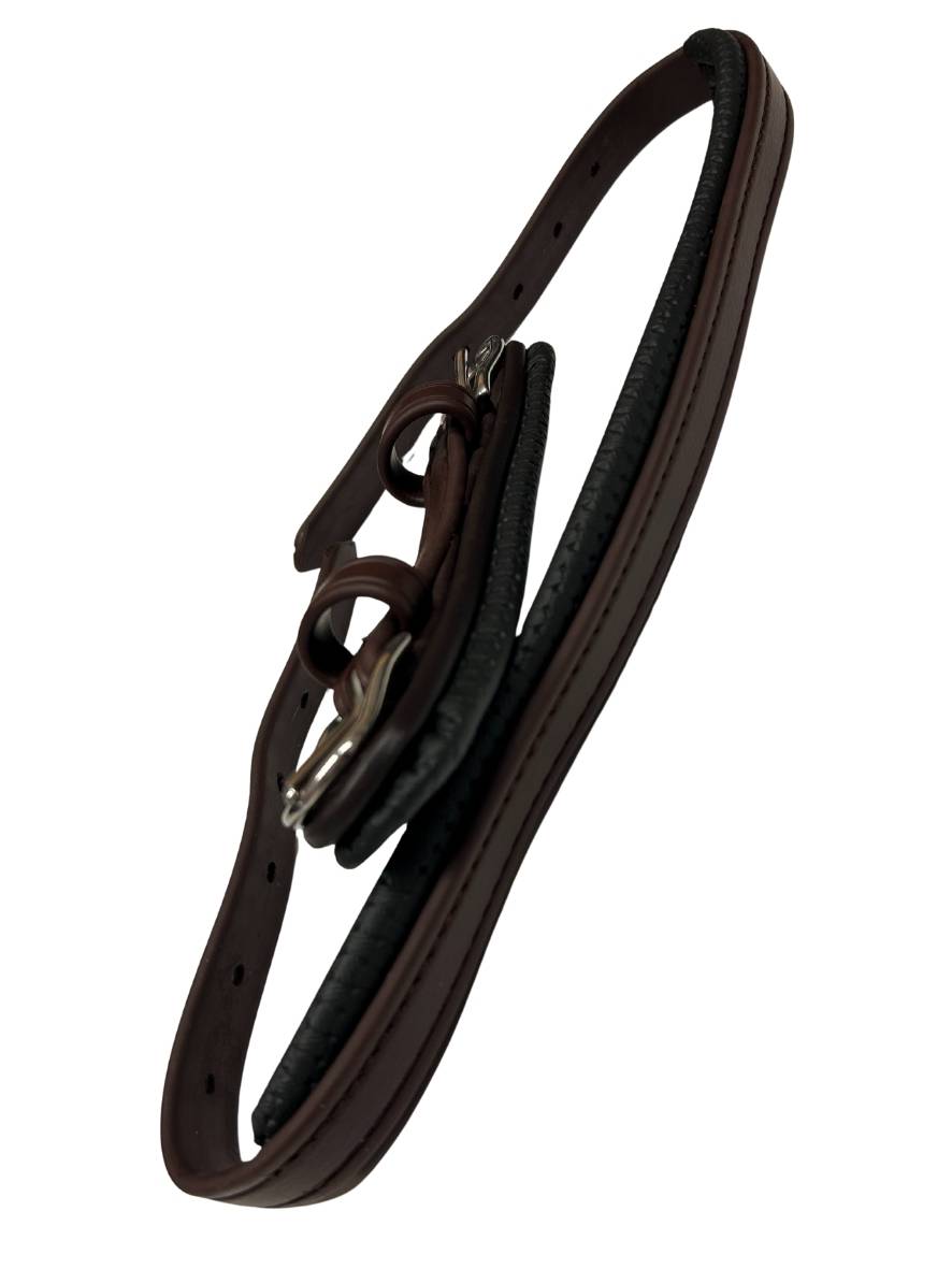 WEISSL Nasenriemen für Fahrzaum TechComfort, braun, COB 