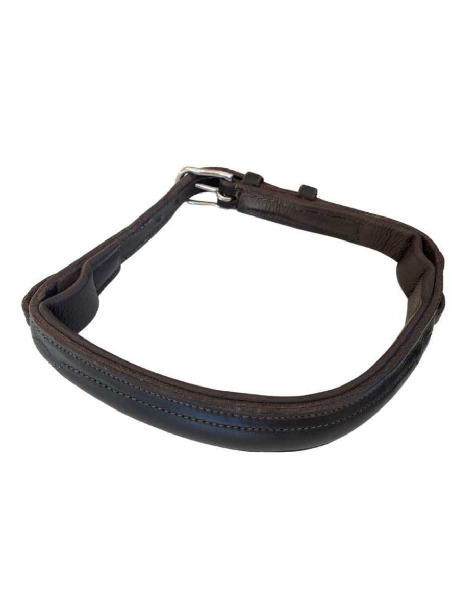WEISSL Nasenriemen Fahrzaum PRO, dunkelbraun, X FULL