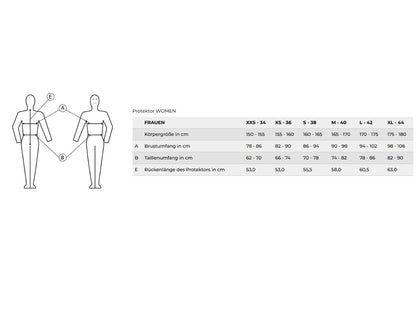 Komperdell Reitprotektor Ballistic Flex Fit Slim 22