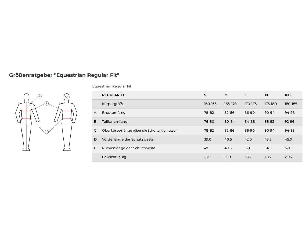 Komperdell Reitprotektor Equestrian Regular Level 3