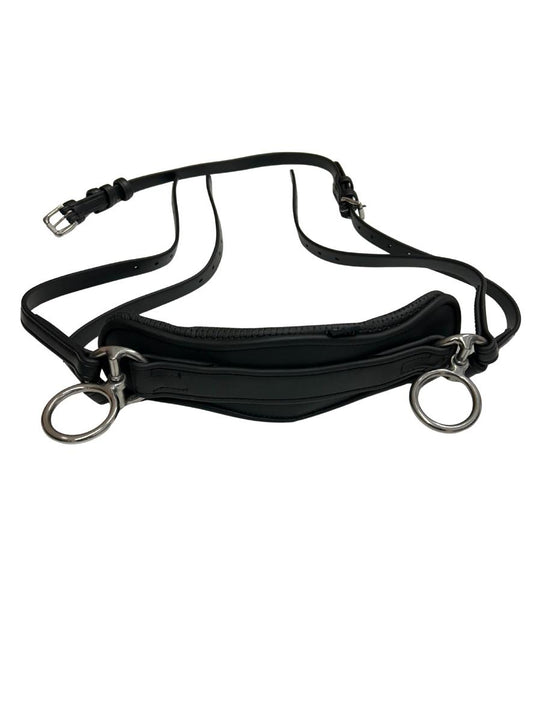 WEISSL Brustblattträger inkl. Halskoppelriemen Zweispänner links TECH COMFORT (Einzelteil)