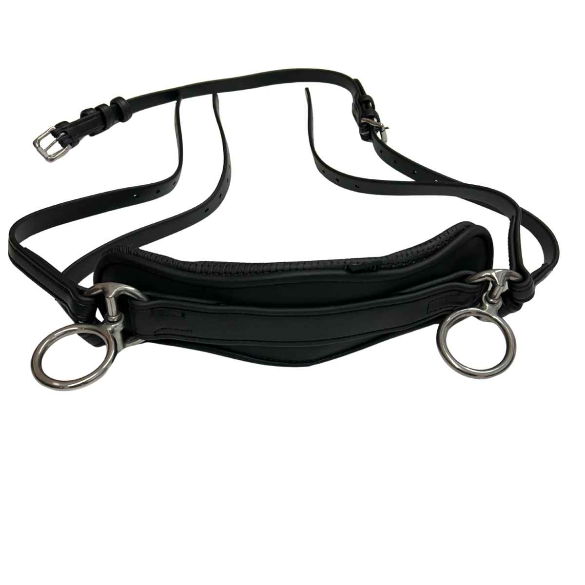 WEISSL Brustblattträger inkl. Halskoppelriemen Zweispänner links TECH COMFORT (Einzelteil)