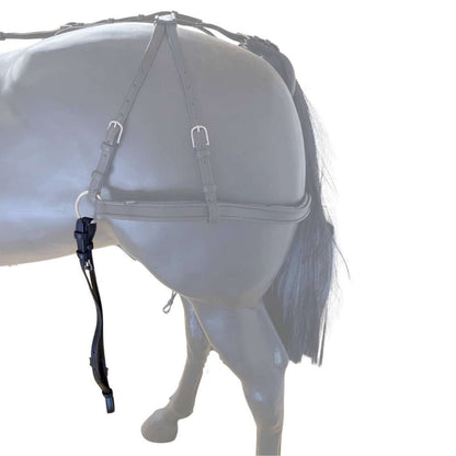 WEISSL Einschnallriemen (Rückhalteriemen, Gabelriemen, Scherrriemen) Einspänner TechComfort (Paar)