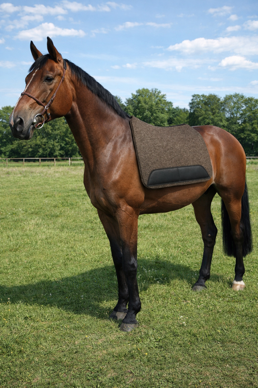 WEISSL Filzschabracke für Pferde und Esel