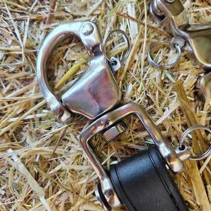 WEISSL Zugstrangadapter mit Dressurwickel und Marathonhaken TechComfort (Paar)