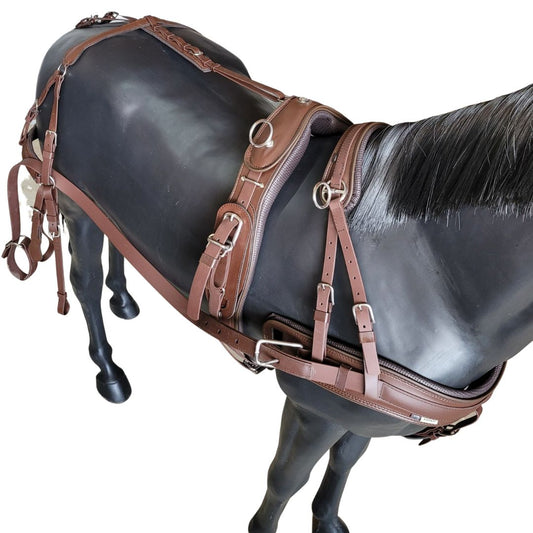 Arden Lux 2 Sp. Biothane Geschirr anatomisch mit Strangträger