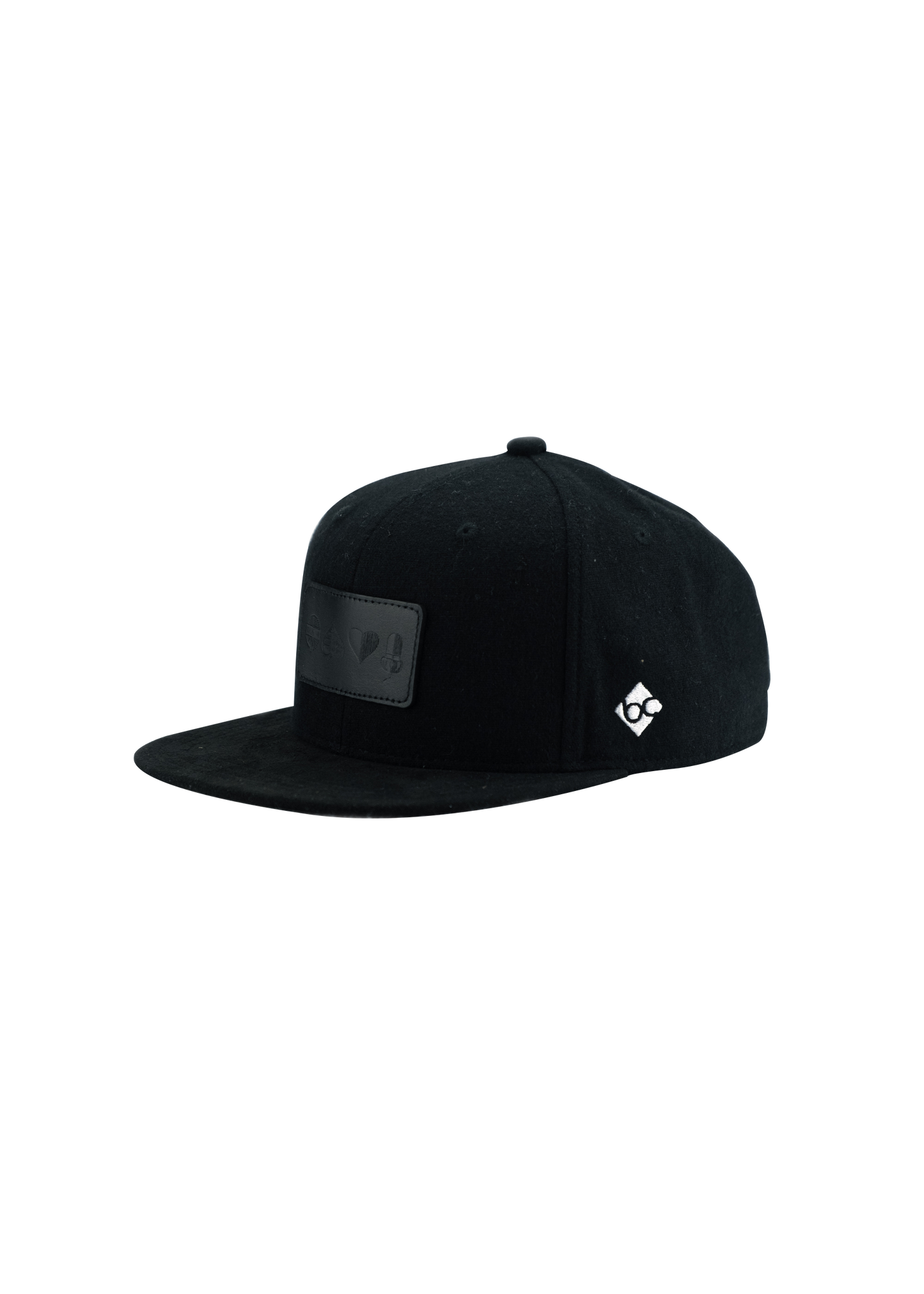 Bavarian Cap Schafkopf: Black Edition - schwarz (Snapback)